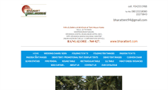 Desktop Screenshot of bharattent.com